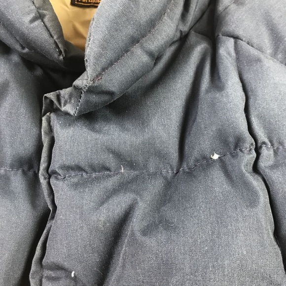 Eddie Bauer Mens Puffer Vest Black Goose Down L - Picture 5 of 5